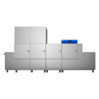 🔹 MAX-375HD – Single Cylinder Flat Type Dishwasher With Drying