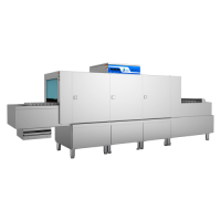 Oblique plug-in dishwasher