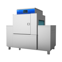 🔹 MAX-160D – Single Cylinder Flat Type Dishwasher